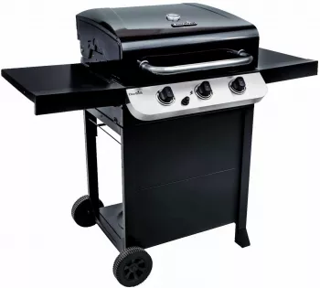 Gratar pe gaz Char-Broil Convective 310B 3 arzatoare din inox gratare din fonta