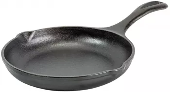 Tigaie adanca rotunda din fonta cu maner Chef Collection Lodge 20 cm L-C8SK