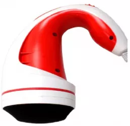 Aparat KlaussTech De Masaj Cu Infrarosu Pentru Arderea Grasimilor Maner Ergonomic Putere 40 W 12 Led Uri Masaj Alb/rosu 