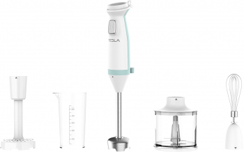 Blender de mana Tesla Delight HB510BWS 600W 4 viteze Albastru Alb 