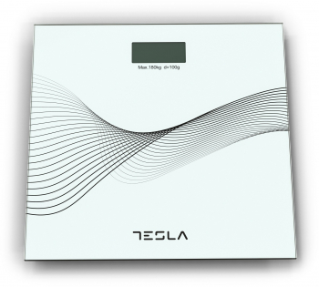 Cantar corporal Tesla BS103W 180kg Alb 