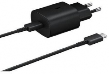 Samsung 25W Travel Adapter w/o cable 1xUSB Type-C Black bulk 