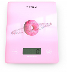 Cantar de bucatarie Tesla KS101P 5kg Roz 