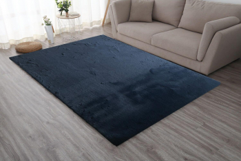 Covor shaggy soft blanita 200x300 Navy 