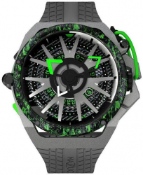 Ceas barbatesc Mazzucato RIM Monza Racing Automatic Negru Verde 