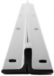 Intaritura Metalica Blat Masa Producatori Mobila Negru Mat Gauri Ovale Vopsire in camp Electrostatic BalustradeTM lungime 1 m