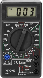 Multimetru universal Orno VIRONE DM-1 Negru