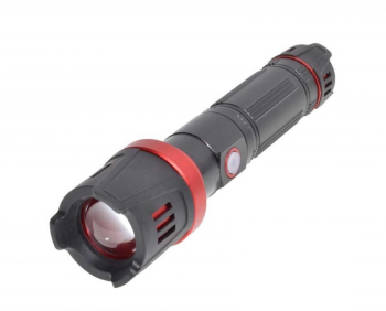 Lanterna Tactica LED Super XHP50 multifunctionala metalica cablu de incarcare Negru AXT-BBL5264 
