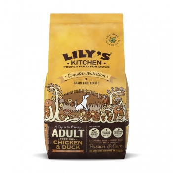 Lilys Kitchen Adult Complete Nutrition cu Pui si Rata - 1kg 