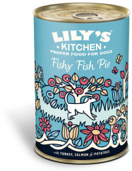 Lilys Kitchen cu Curcan Somon si Cartofi conserva 400 g 
