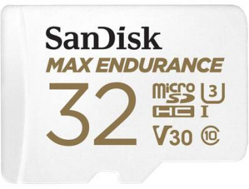 Card MicroSD 32GB seria MAX Endurance - SanDisk - SDSQQVR-032G-GN6IA 