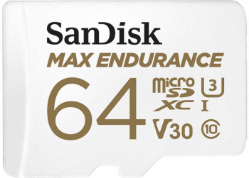 Card MicroSD 64GB seria MAX Endurance - SanDisk - SDSQQVR-064G-GN6IA 