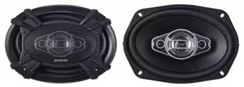 Difuzoare Auto Design Oval 6x9 Inch Negru 4 Cai 