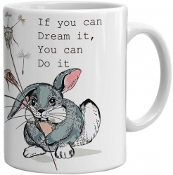 Cana cu imagine si mesaj - Iepuras - CCD1F1001 