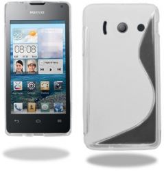 Husa de silicon S-Case pentru HUAWEI ASCEND Y300/V8833 transparenta 