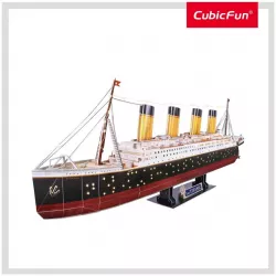 Puzzle 3D cu led Titanic 266 piese 