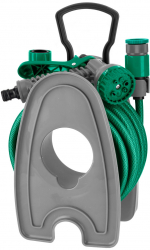 Furtun de gradina cu suport 10M verde Green Blade HP120 
