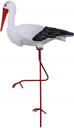 Barza decorativa pentru gradina 50cm / 5451 