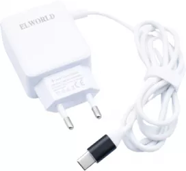 Incarcator Retea Klausstech Fast Charging 2xusb Typec 5-v 3.1a Flexibil Cauciucat Rezistent Alb 