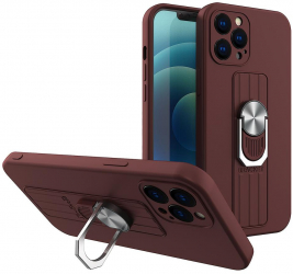 Husa protectie pentru iPhone 13 Pro Minimalist kickstand Maro HUR-BBL5388 