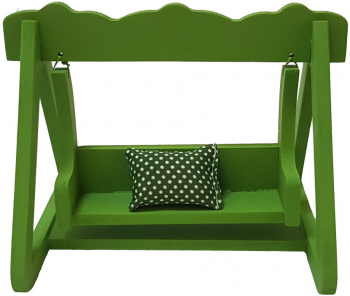 Jucarie din lemn Balansoar Putty Montessori Hand Made Verde 