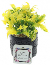 Plante artificiale in ghiveci din ceramic PAMI F1021-40 8x15cm Model F 