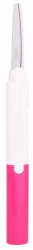 Foarfeca Portabila cu Protectie Deli Vivid Rosu 12 cm - LCMDLE6076RO 
