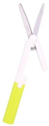 Foarfeca Portabila cu Protectie Deli Vivid Verde 12 cm - LCMDLE6076VE 