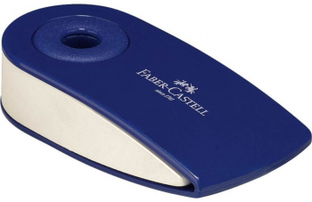 Radiera pentru Creion Faber Castell Sleeve Mini Albastru - LCMFC182411AL 