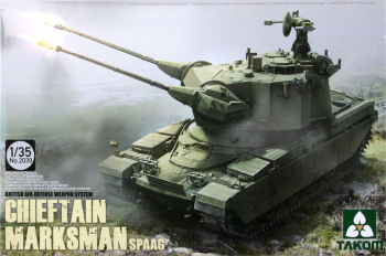 1 35 British Air-defense Weapon System Chieftain Marksman SPAAG 1 35