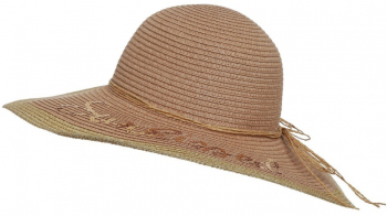 Palarie cu mesaje pentru dama PAMI PD-1221-257 57 cm Camel 