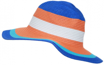 Palarie de plaja pentru dama PAMI PD-1221-280B 57 cm Portocaliu 