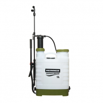 Pulverizator cu presiune tip rucsac Heinner JPV013 12 l capacitate rezervor lance din fibra de sticla 5.3 bar presiune maxima 1.5 m lung