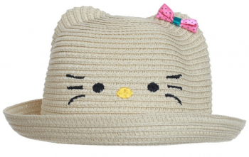 Palarie kitty pentru fete PAMI PFT-1221-189 52 cm Bej 