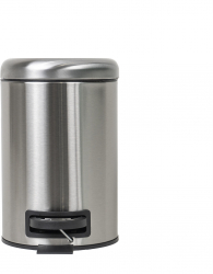 Cos menajer capacitate 3 litri din inox cu pedala / ZLN 4551
