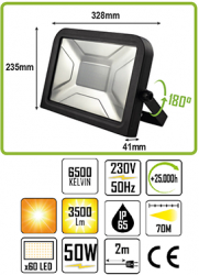 Proiector LED JBM Flood Light 50W 3300lm 