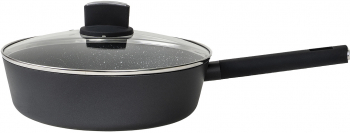 Tigaie adanca din aluminiu cu capac 28cm / ZLN 0898 