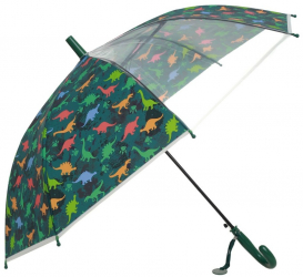 Umbrela lunga pvc automata pentru copii PAMI U-S621-342 50 cm 8 spite Verde 