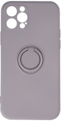 Husa de protectie compatibila cu Xiaomi Redmi 10 inel magnetic tip stand Gri SOHO5234 