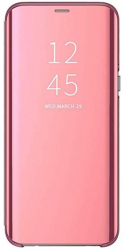Husa de protectie pentru Xiaomi Redmi Note 11 Pro 5G / Xiaomi Poco X4 NFC 5G Clear View Rose Gold SOHO5179 
