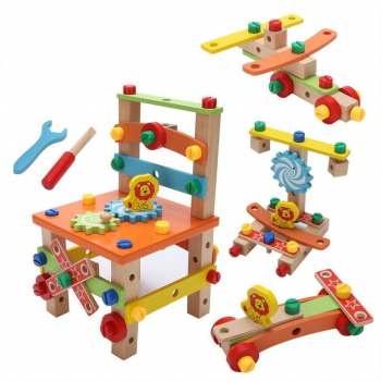 Jucarie de asamblat din lemn 7Toys 