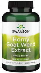 Swanson Iarba Caprei Nebune extract 120 Capsule 