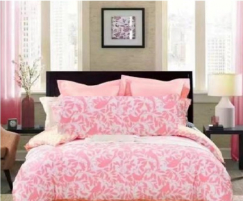 Lenjerie de pat matrimonial cu husa elastic pat si fata perna dreptunghiulara Kendall bumbac mercerizat multicolor 