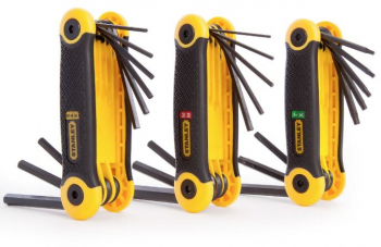Set chei hexagonale pliabile imbus metric inch si torx 2-69-268 Stanley