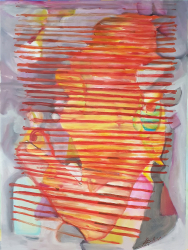 Tablou Modern Dorinta in Noapte 80x60cm Pictat Manual