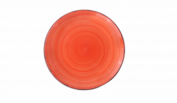 SET 6 FARFURII DESERT CERAMICA 19 CM GALA ORANGE ART 
