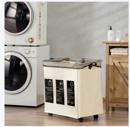 Cos De Rufe Cu 3 Compartimente Deluxe 52 X 46 X 26 Cm CREM 120L 