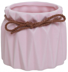 Ghiveci flori ceramic PAMI FG1021-185 8.5x7.7 cm Roz 