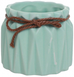 Ghiveci flori ceramic PAMI FG1021-185 8.5x7.7 cm Verde 