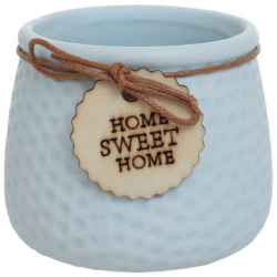 Ghiveci flori ceramic PAMI FG1021-189 8.7x7.5 cm Bleu